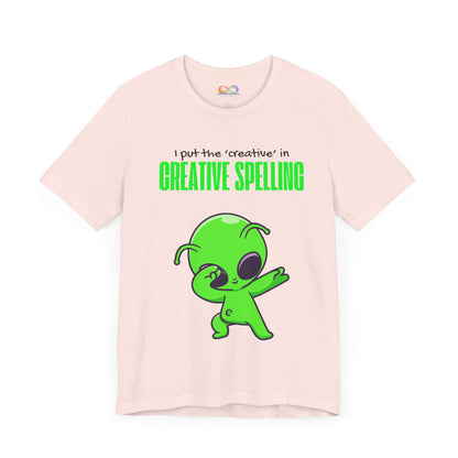 I Pur the 'creative' in creative spelling Unisex Jersey Tee