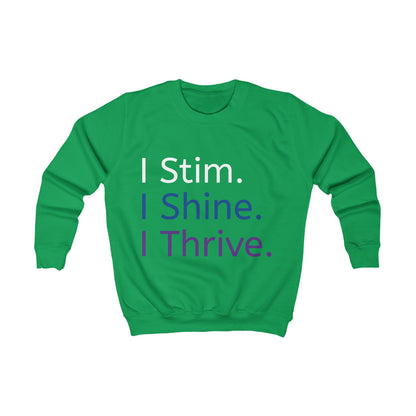 Empowering Kids Sweatshirt – Colourful Cotton Jumper Celebrating Neurodivergent Expression
