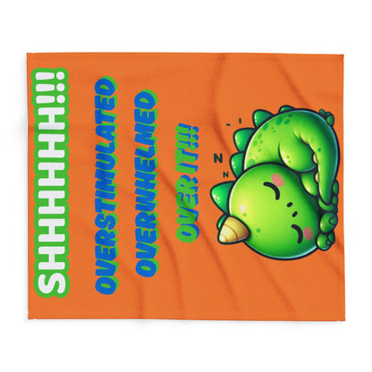 Cute Dinosaur Fleece Blanket – Colourful, Soft Throw for Children & Home