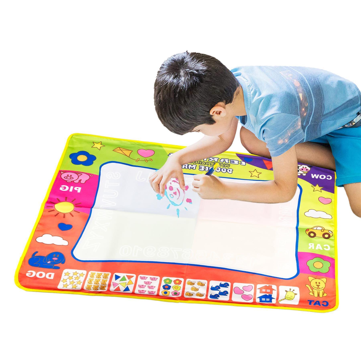 ASP Water Doodle Mat – Sensory-Friendly Reusable Drawing Pad (80 × 60 cm)