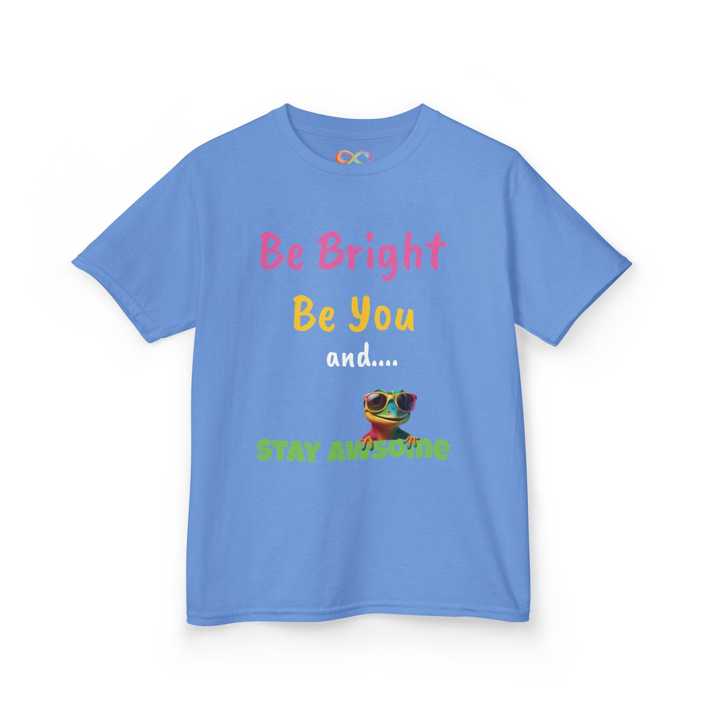 Be Bright Kids Tee – Colourful Cotton Shirt for Everyday Joy