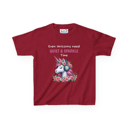 Unicorn Kids Tee – Colourful Cotton T-Shirt Celebrating Quiet Strength & Neurodivergent Joy