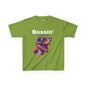 Dinosaur Boss Tee – Colourful Kids Cotton Shirt