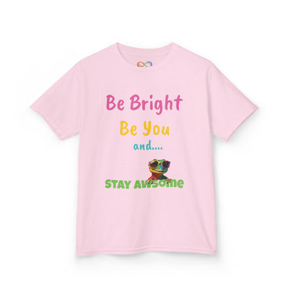 Be Bright Kids Tee – Colourful Cotton Shirt for Everyday Joy