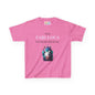 Girls Unicorn Ear Defender Tee – Colourful Cotton T-Shirt for Neurodivergent Joy