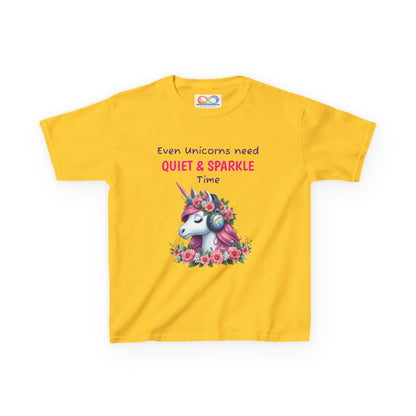 Unicorn Kids Tee – Colourful Cotton T-Shirt Celebrating Quiet Strength & Neurodivergent Joy