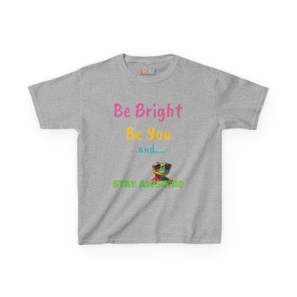 Be Bright Kids Tee – Colourful Cotton Shirt for Everyday Joy
