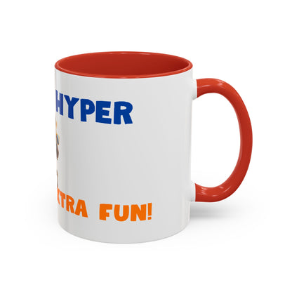 Colourful Ceramic Cup Celebrating Neurodivergent Energy