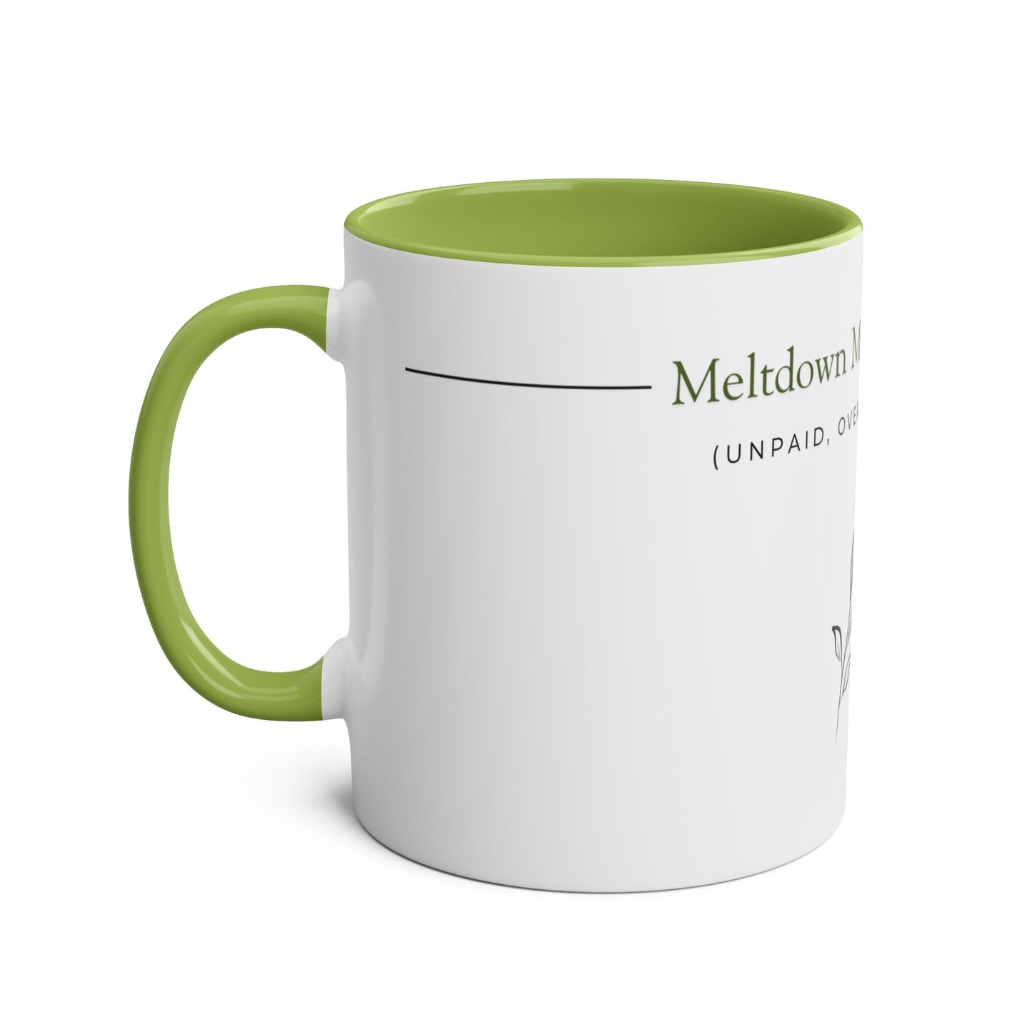 Two-Tone Coffee Mugs, 11oz