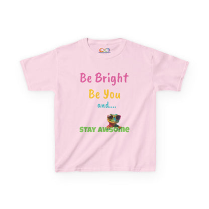 Be Bright Kids Tee – Colourful Cotton Shirt for Everyday Joy