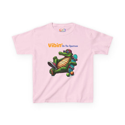 Vibin’ Kids Tee – Colourful Cotton T-Shirt for Neurodivergent Joy