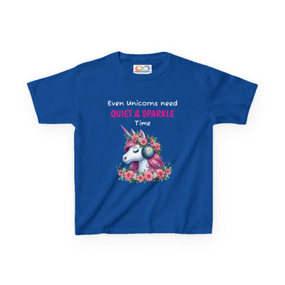 Unicorn Kids Tee – Colourful Cotton T-Shirt Celebrating Quiet Strength & Neurodivergent Joy