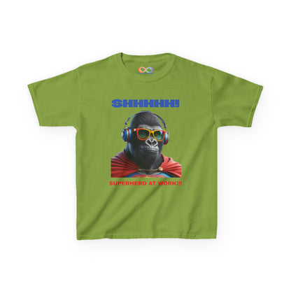 Boys Cotton Tee – Superhero Energy Edition