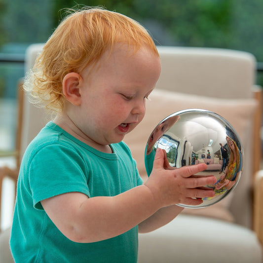 Sensory Steel Silver Balls