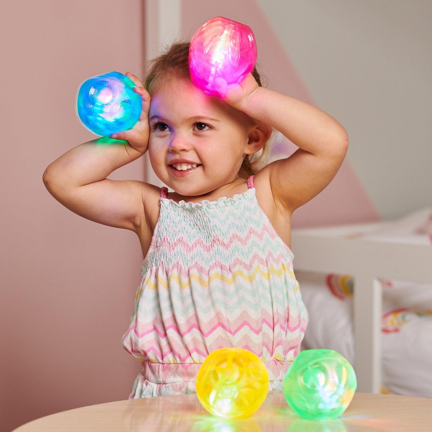 Small Irregular Sensory Flashing Ball Set