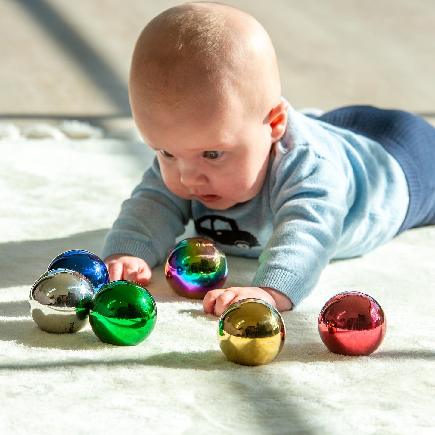 Sensory Steel Colour Mystery Balls