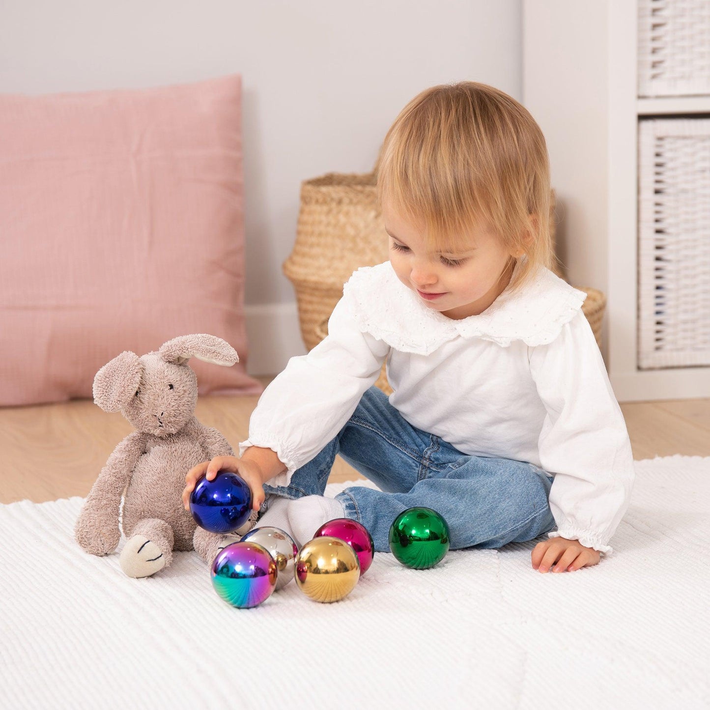 Sensory Steel Colour Mystery Balls
