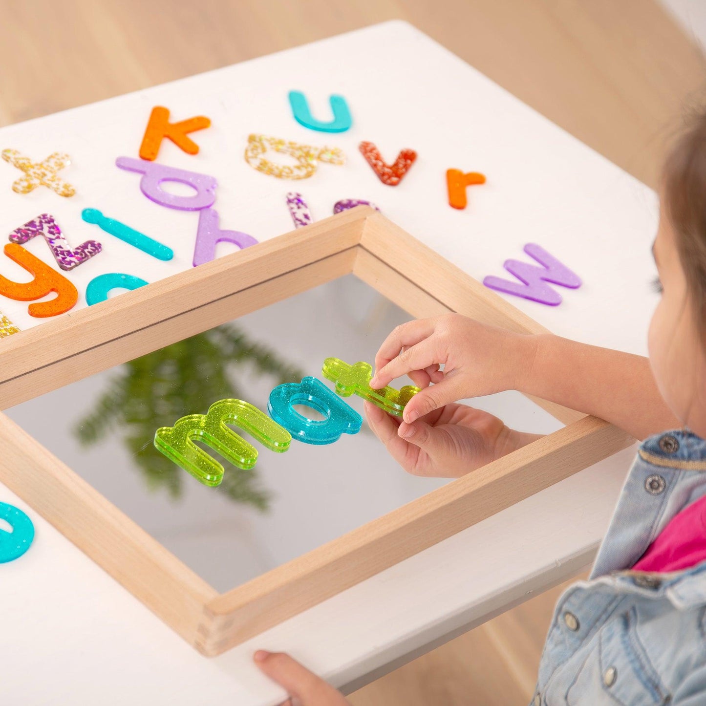 Rainbow Glitter Letters