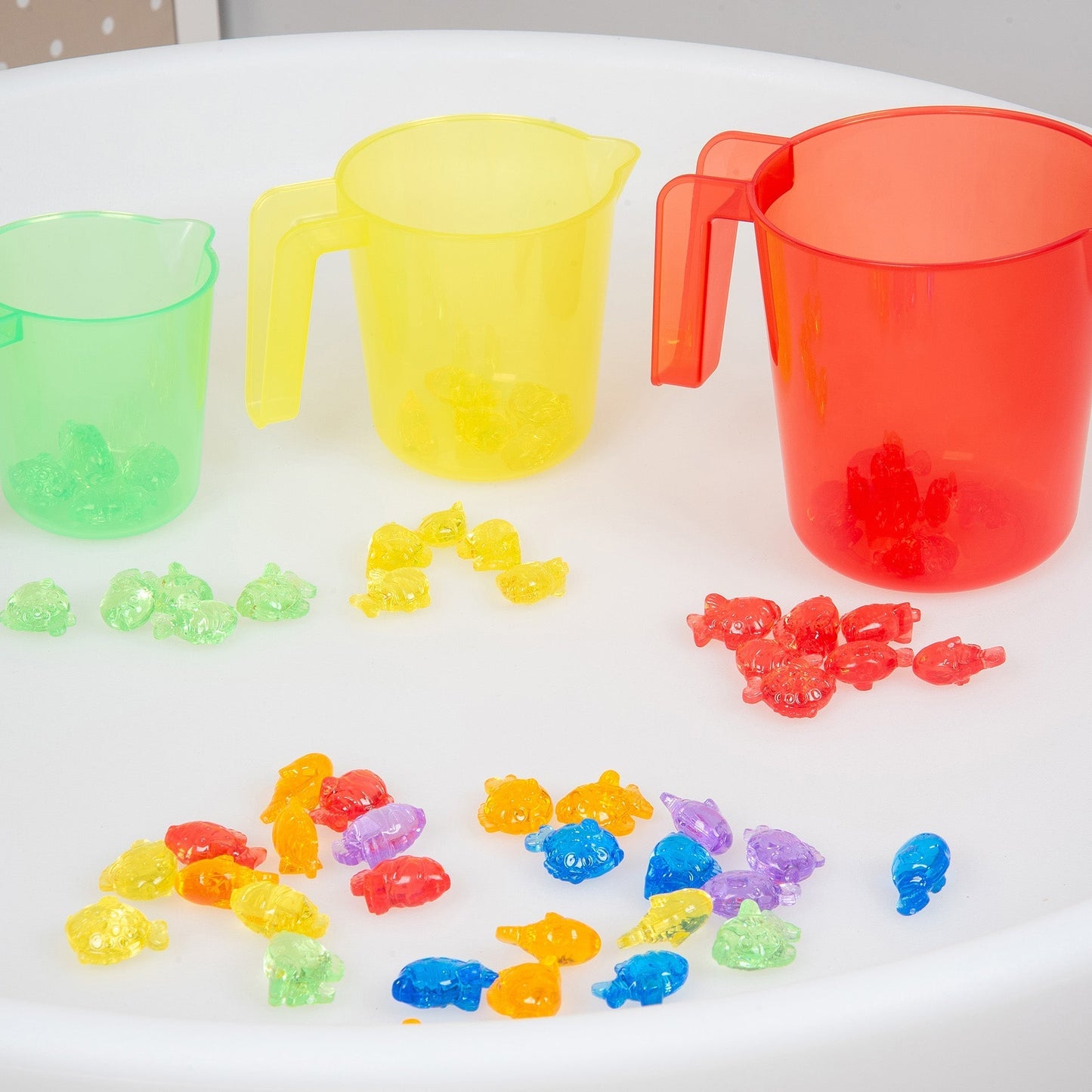 Translucent Colour Nesting Jugs - Pack of 3