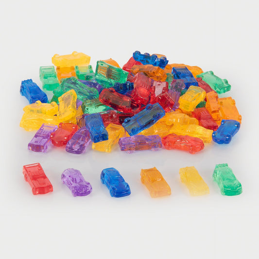 Translucent Colour Cars - Pack of 72