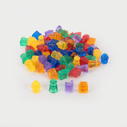 Translucent Colour Homes - Pack of 72