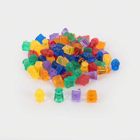 Translucent Colour Homes - Pack of 72