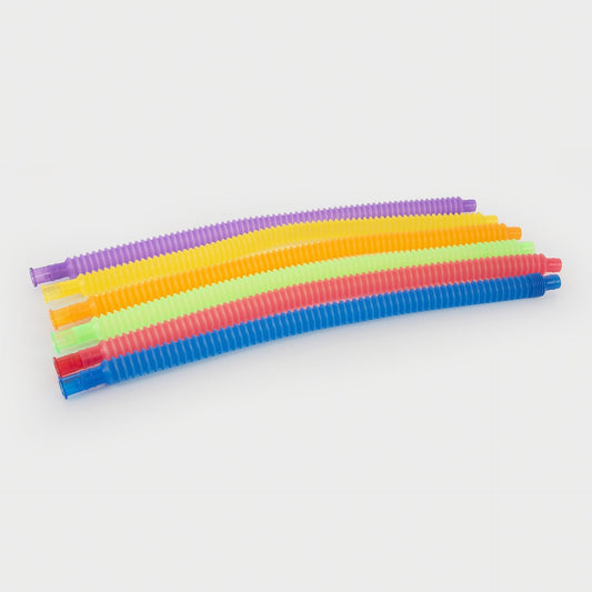 Rainbow Flexi-Tubes - Pack of 6