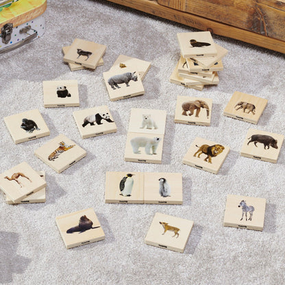 Wild Family Animal Match