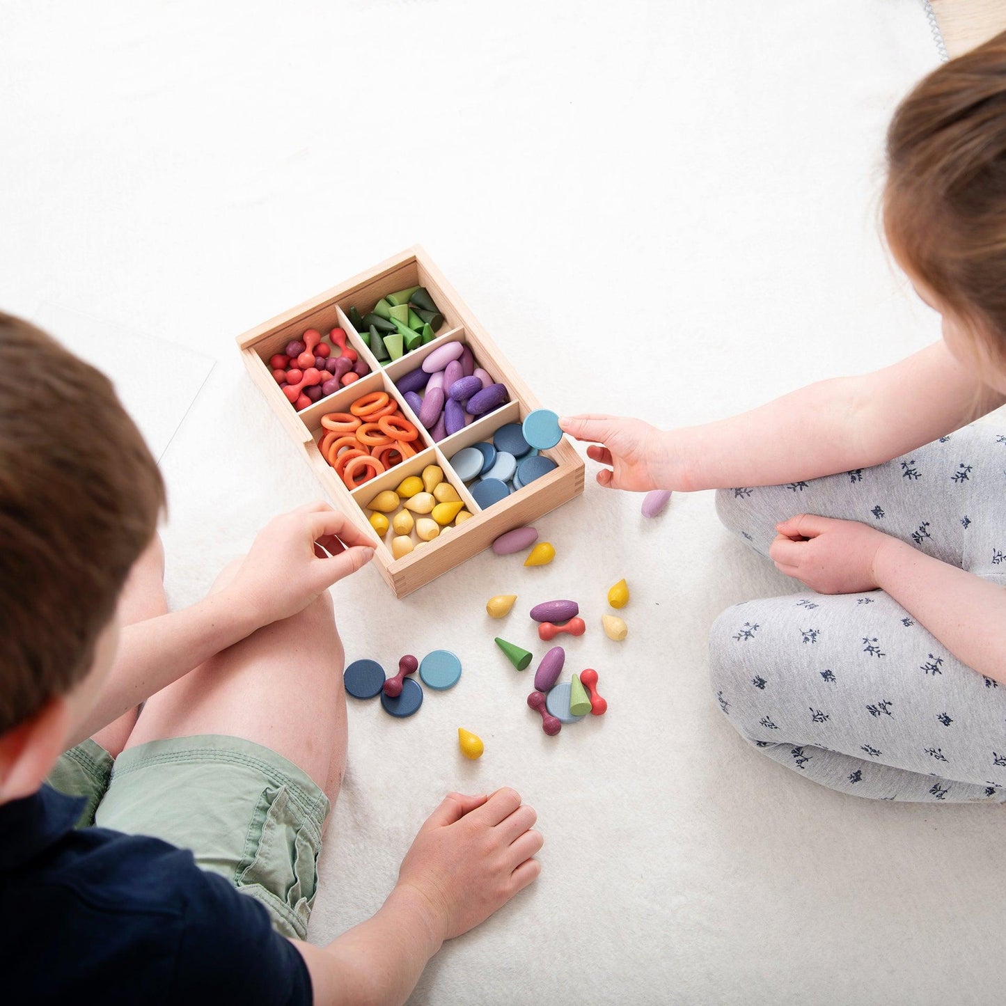 Wooden Treasures Sorting Set