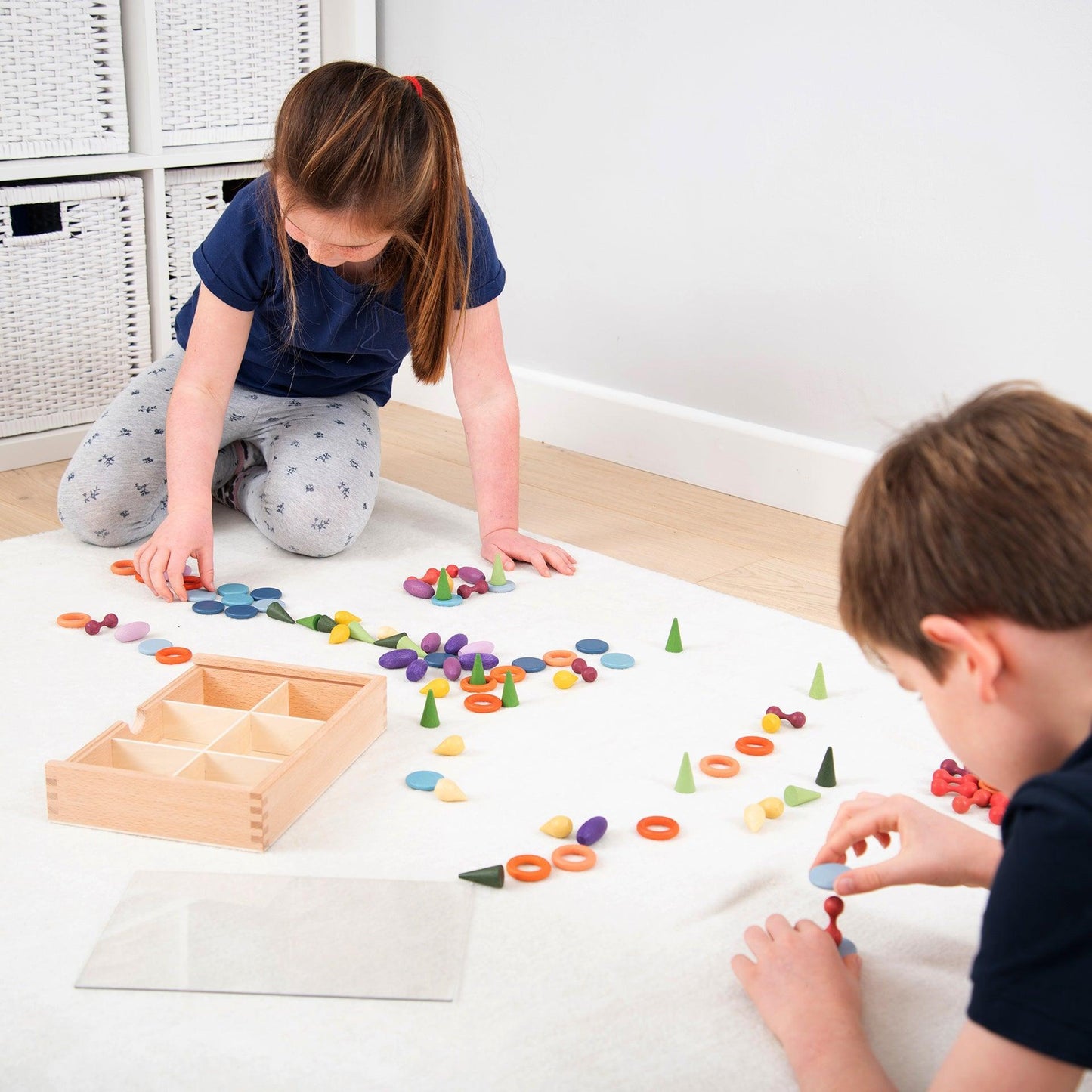 Wooden Treasures Sorting Set