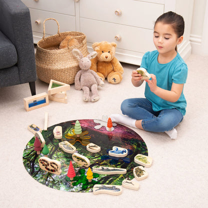Wooden Reptile & Amphibian Blocks