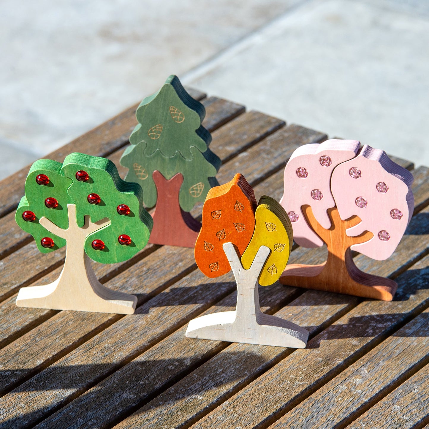 Seasonal Gem Trees