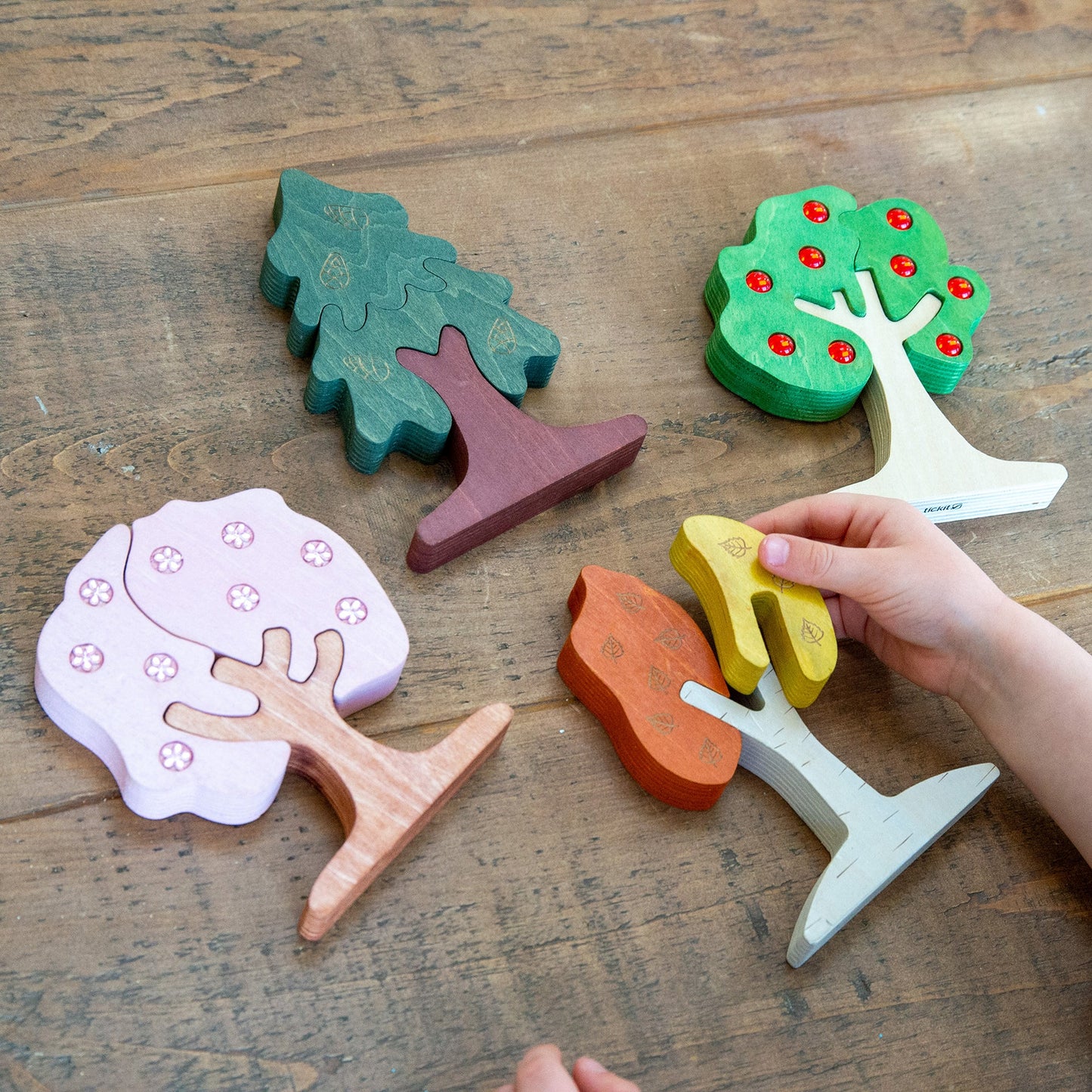 Seasonal Gem Trees