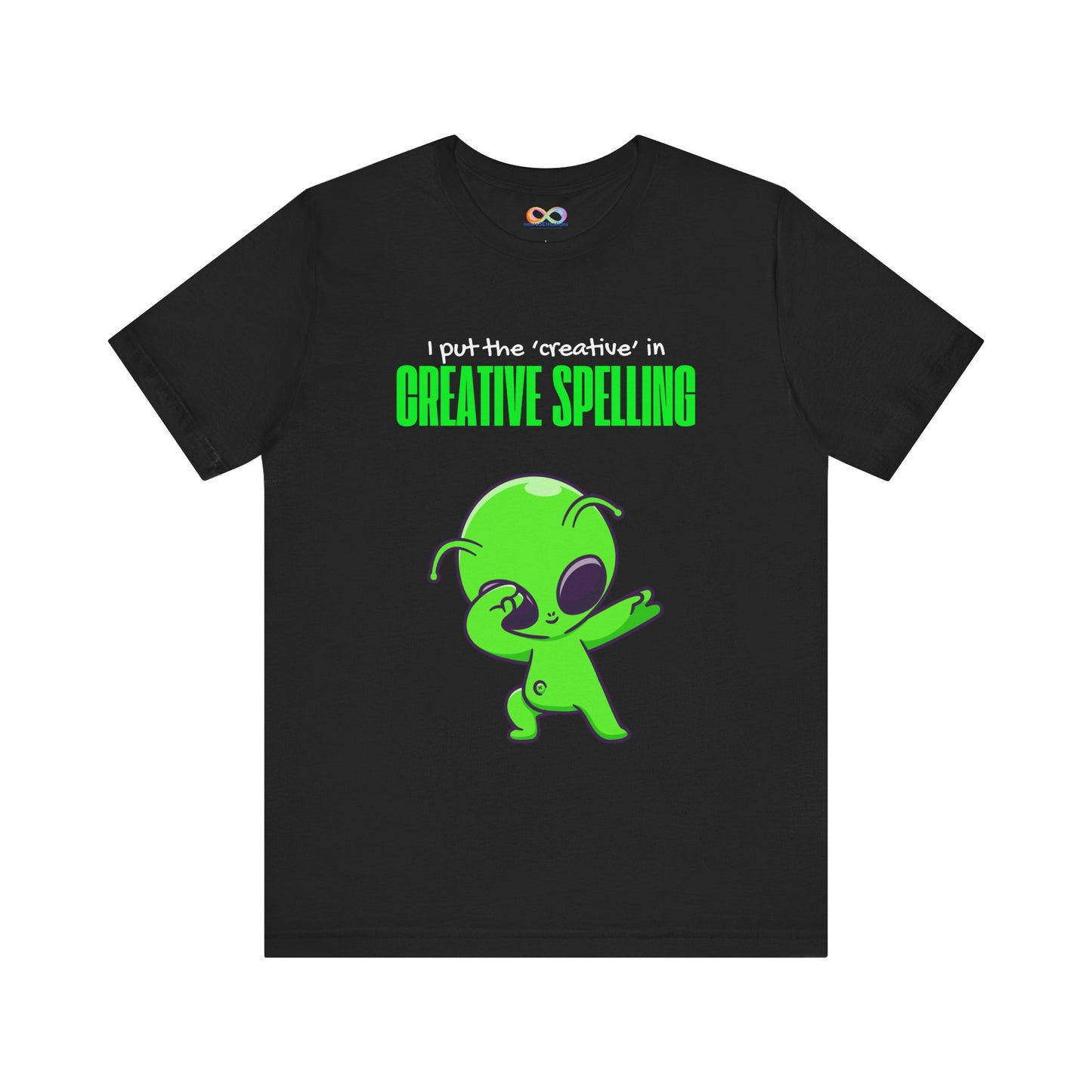 I Pur the 'creative' in creative spelling Unisex Jersey Tee