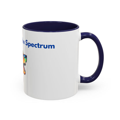 Dinosaur Accent Mug – Colourful Ceramic Cup Celebrating Neurodivergent Confidence
