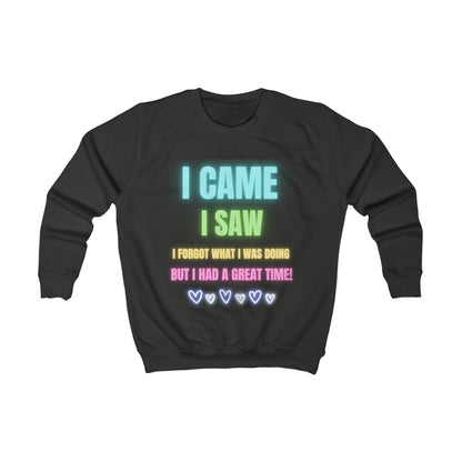 Fun Kids Sweatshirt – Joyful Explorer Edition