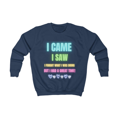 Fun Kids Sweatshirt – Joyful Explorer Edition
