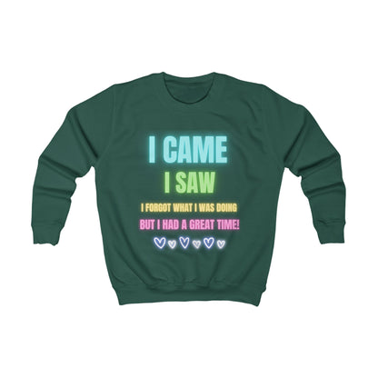 Fun Kids Sweatshirt – Joyful Explorer Edition