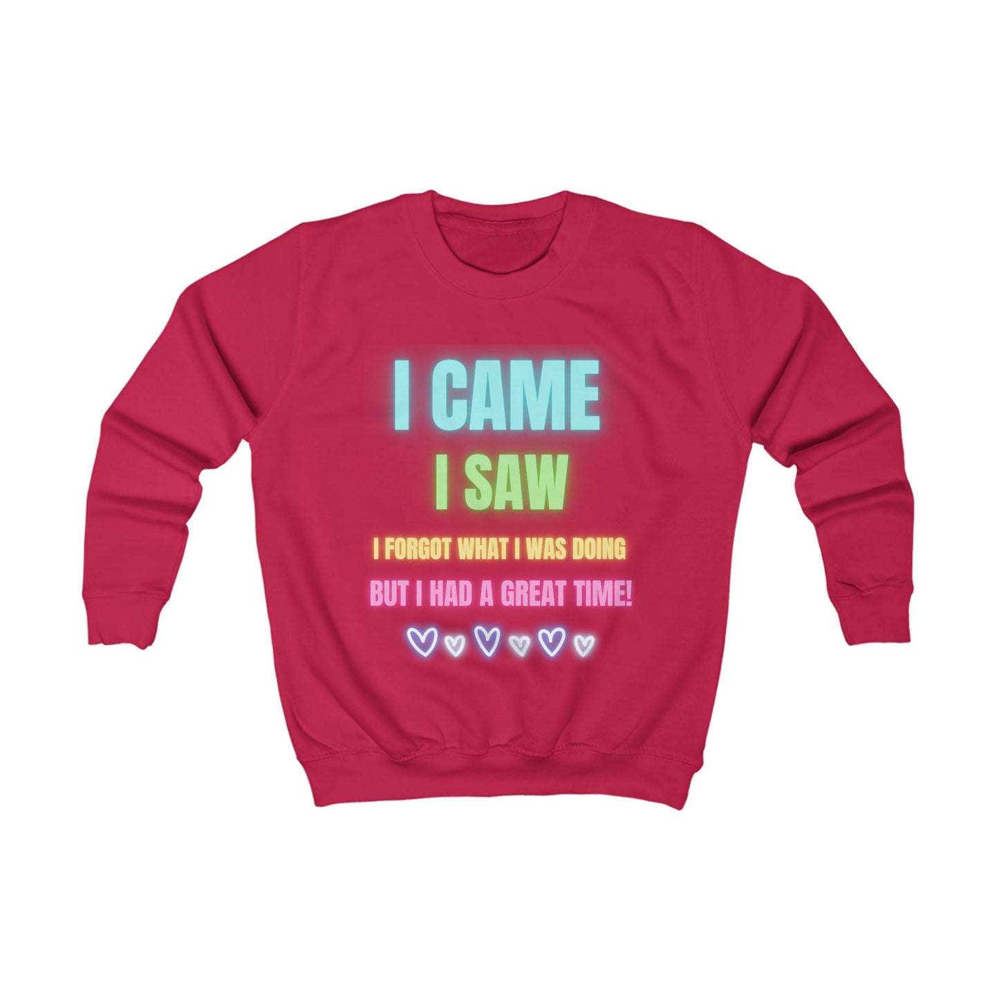 Fun Kids Sweatshirt – Joyful Explorer Edition