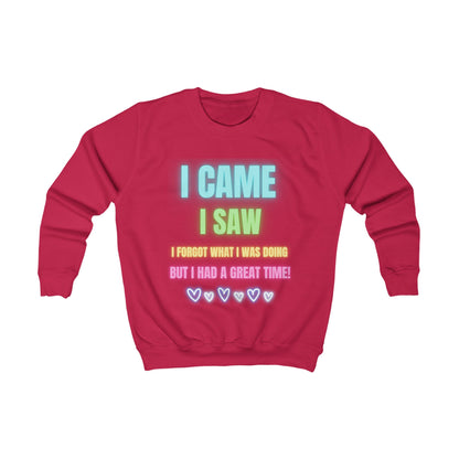 Fun Kids Sweatshirt – Joyful Explorer Edition