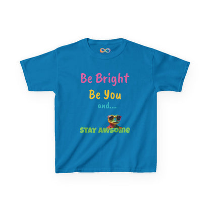 Be Bright Kids Tee – Colourful Cotton Shirt for Everyday Joy
