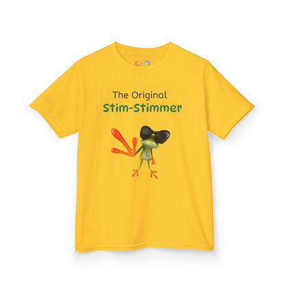 Stim-Stimmer Kids Tee – Colourful Cotton T-Shirt for Neurodivergent Joy