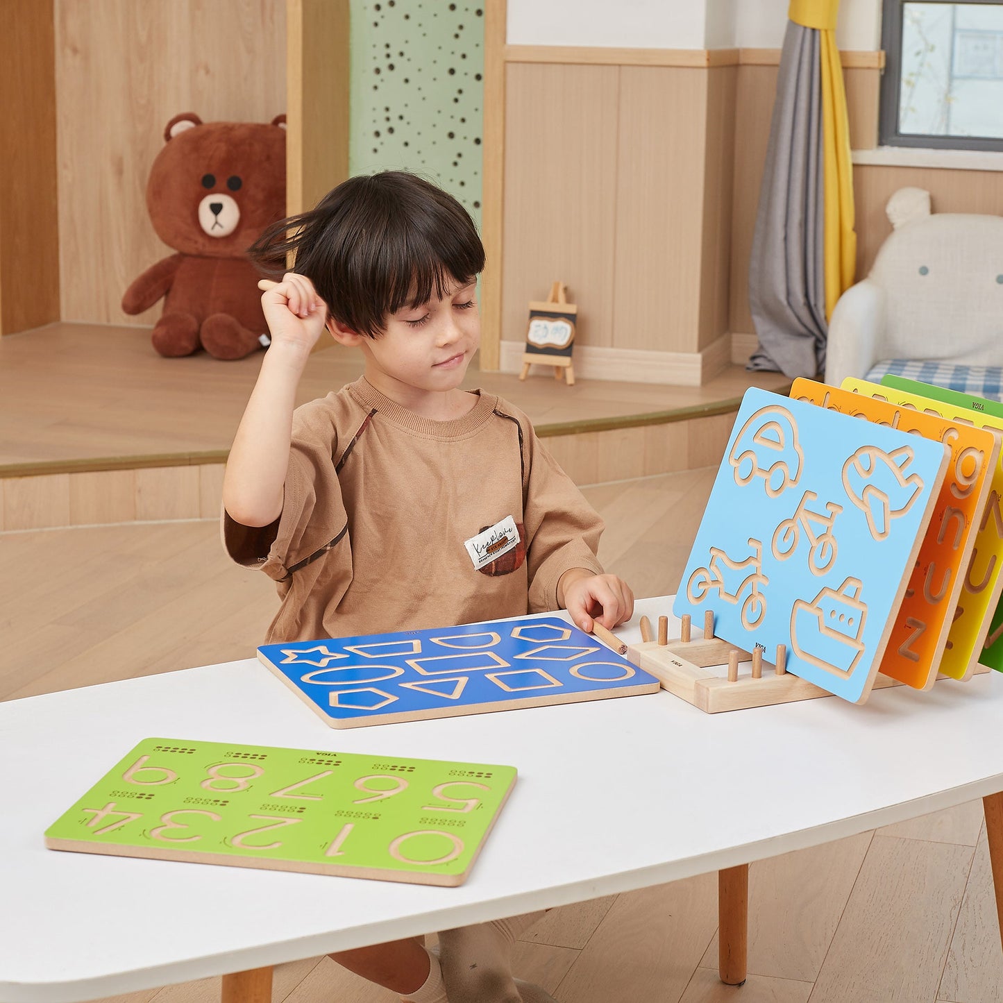 Shapes Tracing Board