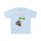 Dino Ear Defender Kids Tee – Sensory-Friendly Cotton T-Shirt for Expressive Style