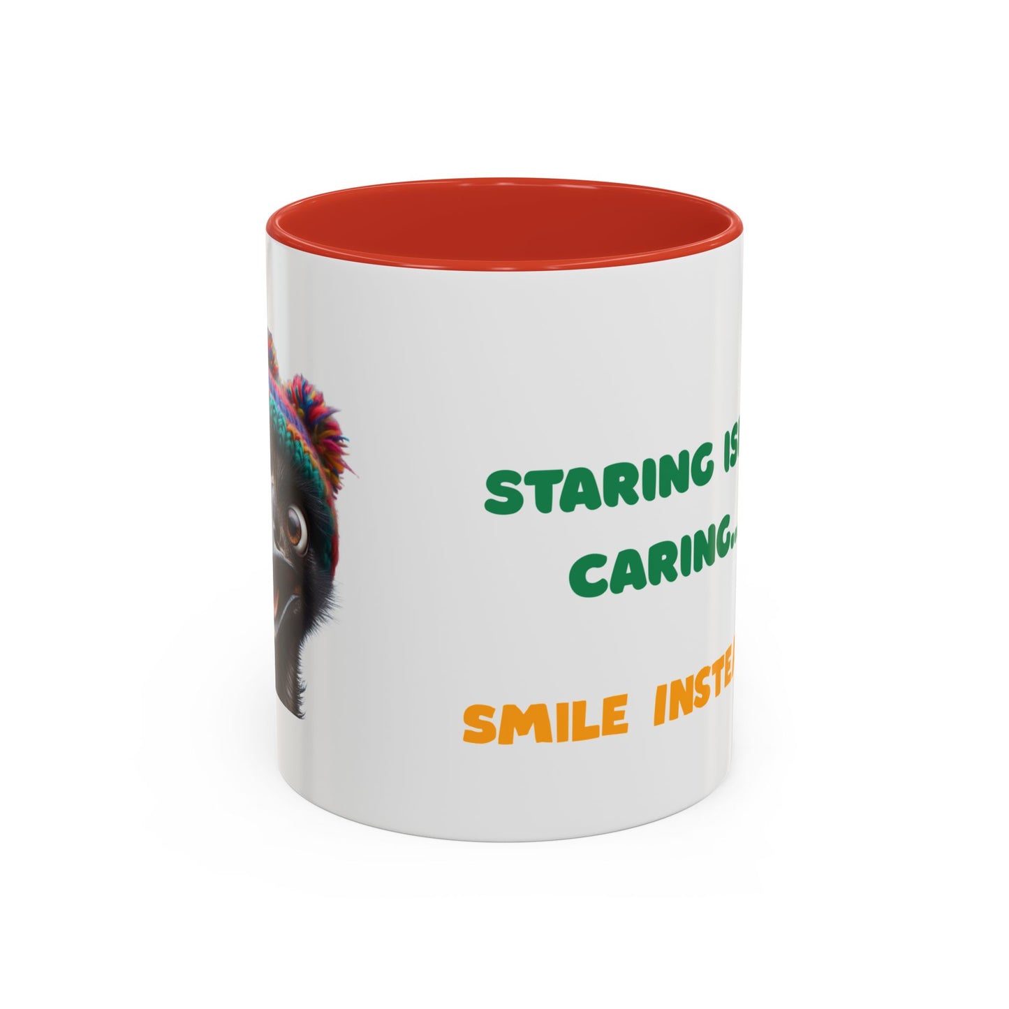 Smile Instead Mug – Colourful Ceramic Cup for Kindness & Neurodivergent Awareness