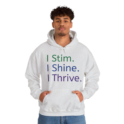 Empowerment Unisex Hoodie – Cosy Cotton Sweatshirt for Neurodivergent Joy