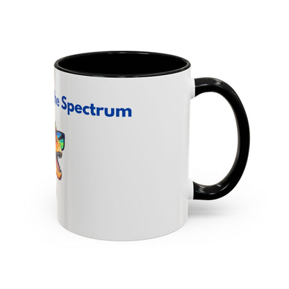 Dinosaur Accent Mug – Colourful Ceramic Cup Celebrating Neurodivergent Confidence