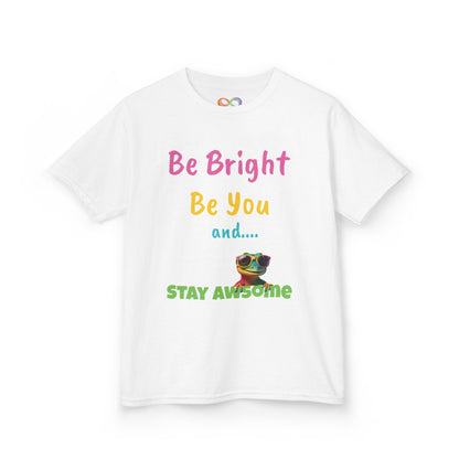 Be Bright Kids Tee – Colourful Cotton Shirt for Everyday Joy
