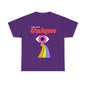 Born to Be Unique Unisex Tee – Colourful Graphic Shirt for Creative Expression