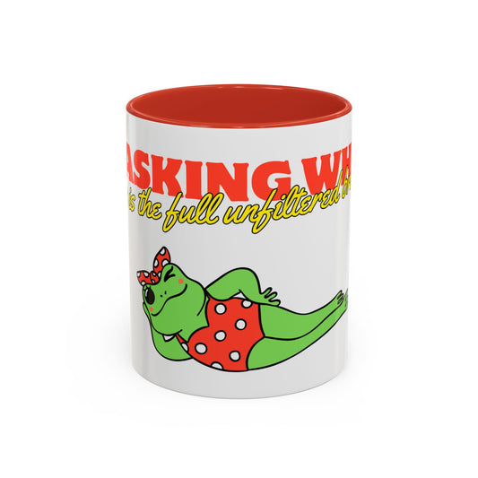 Unfiltered Brilliance Mug – 11oz Accent Ceramic Drinkware